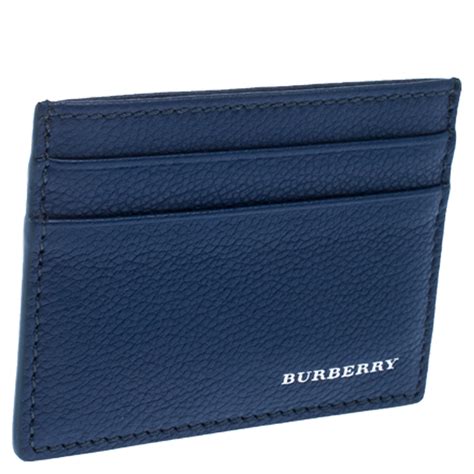 blue burberry card holder|burberry card holder women's.